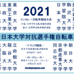 〔告知〕今日から松本市で開幕！「第76回インカレ自転車競技大会トラック競技」のお知らせ。