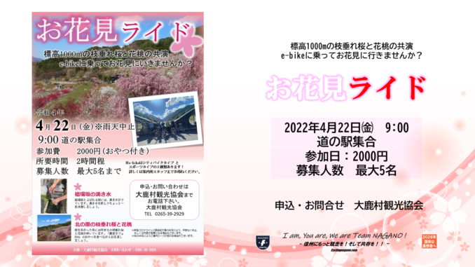 お花見ライド
