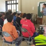 〔ニュース〕高校新入生対象「令和六年度 長野県高校自転車新人選手安全講習会」が美鈴湖競技場で開催。