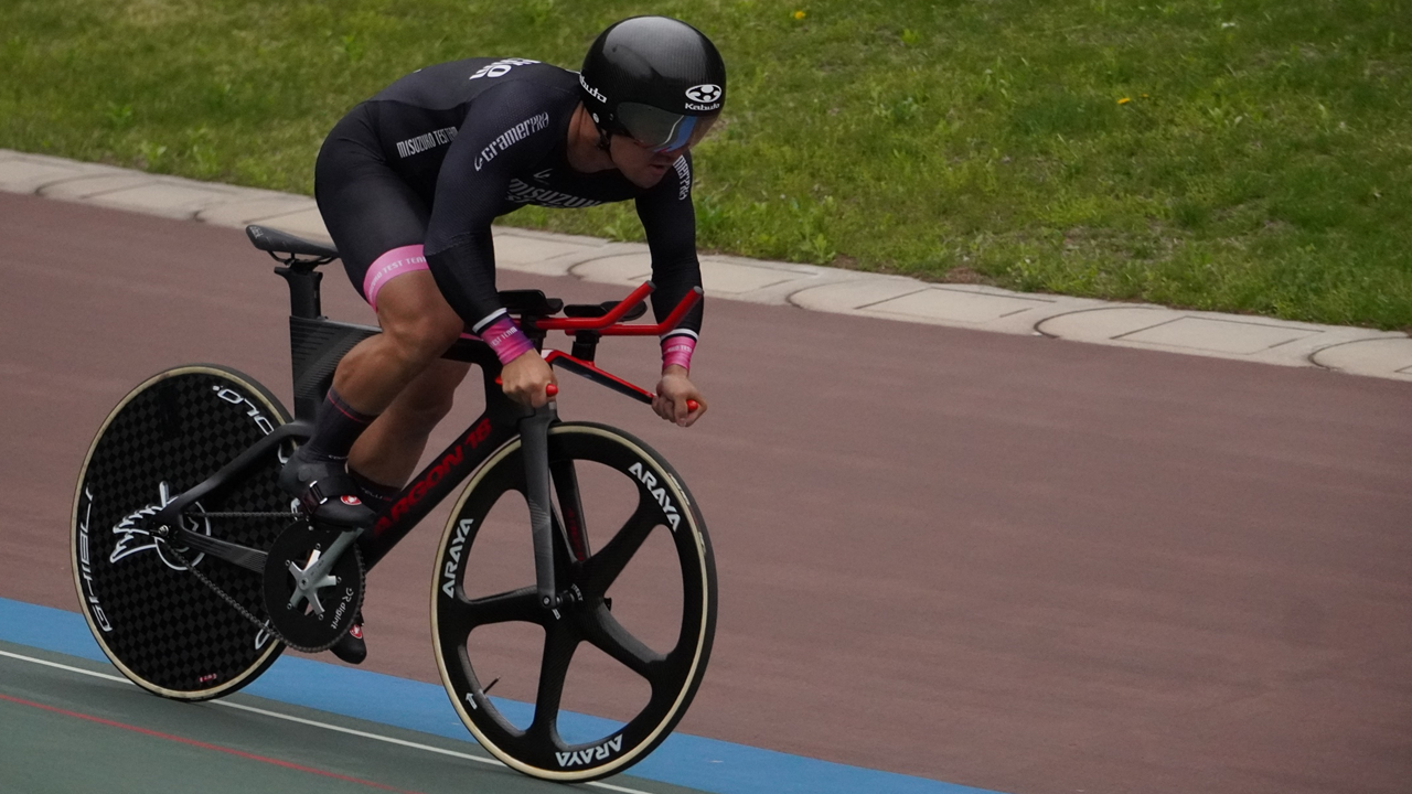 結果〕「2024松本トラック」男子1㎞TTで信州大出身の堀江省吾（日本